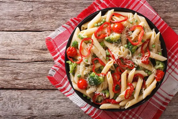 Evening meal - Penne primavera